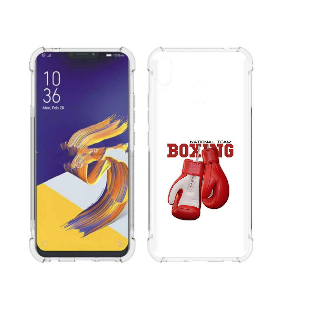

Чехол MyPads Tocco для Asus ZenFone 5 боксерские перчатки, Прозрачный, Tocco