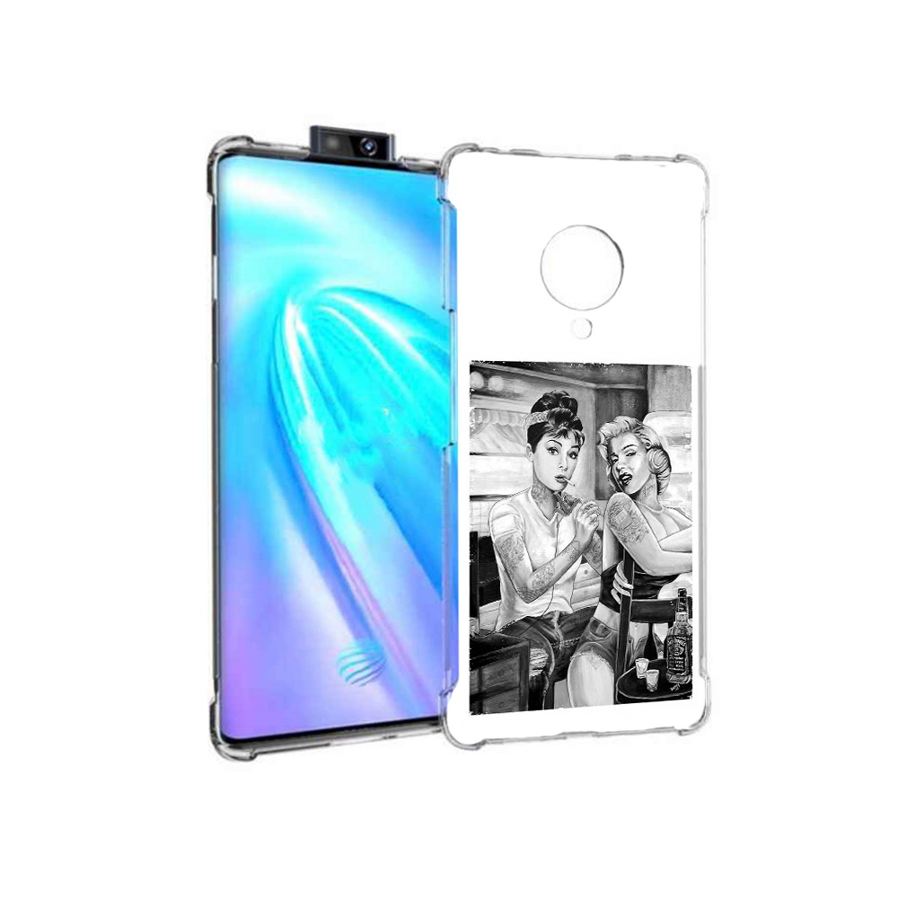 

Чехол MyPads Tocco для Vivo NEX 3 тату мастер (PT136035.381.637), Прозрачный, Tocco