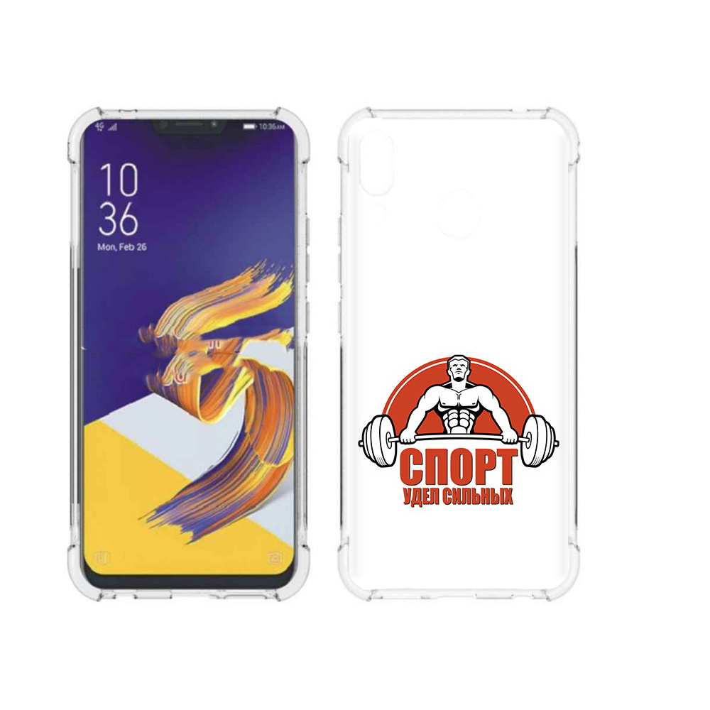 

Чехол MyPads Tocco для Asus ZenFone 5 бодибилдинг спорт, Прозрачный, Tocco