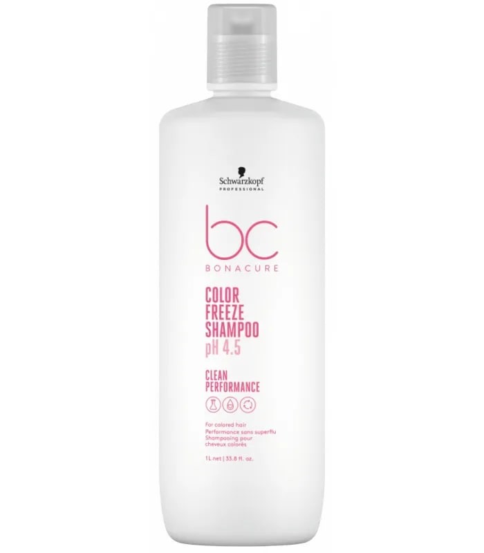 Шампунь Schwarzkopf Professional Bonacure Color Freeze pH 4.5 для защиты цвета, 1000 мл