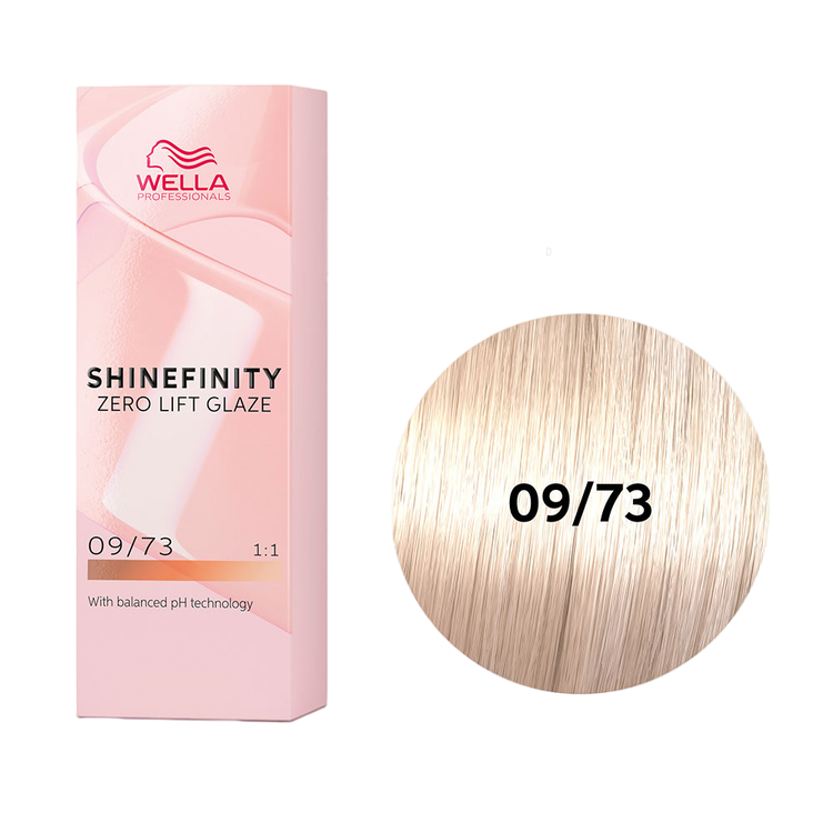 Гель-крем краска для волос Wella Professional Shinefinity 0973 Карамельное Молоко 60 мл 1100₽