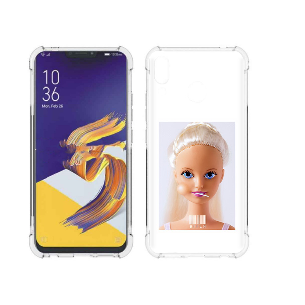 

Чехол MyPads Tocco для Asus ZenFone 5 барби, Прозрачный, Tocco