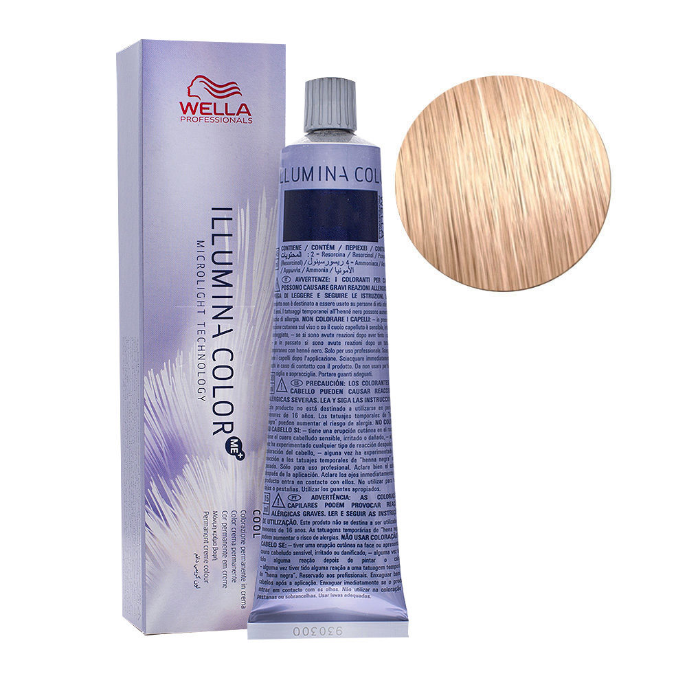 

Крем-краска Wella Professional Illumina Color 9/59 оч.светлый блонд махагон.сандре 60 мл, Фиолетовый