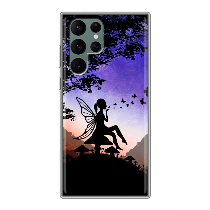 

Чехол для Samsung Galaxy S22 Ultra с рисунком и защитой камеры, 80860