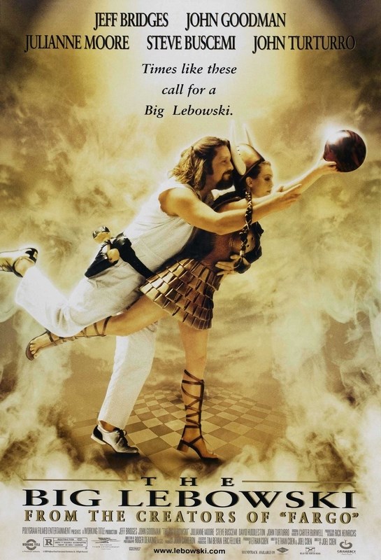 

Постер к фильму "Большой Лебовски" (The Big Lebowski) 50x70 см