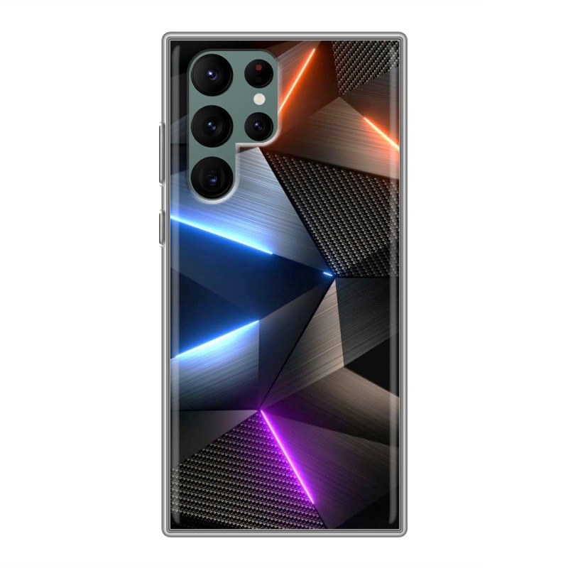 фото Чехол для samsung galaxy s22 ultra с рисунком и защитой камеры 100gadgets