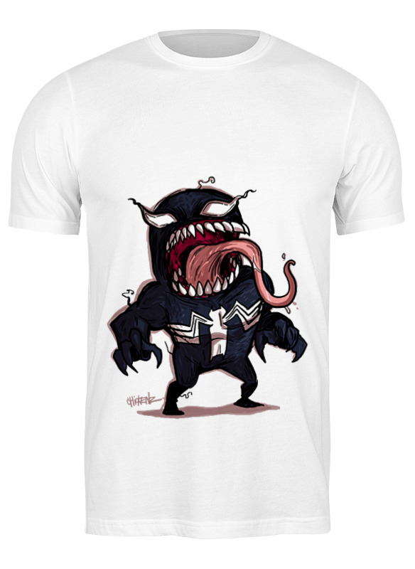 

Футболка мужская Printio I am venom белая 3XL, Белый, I am venom