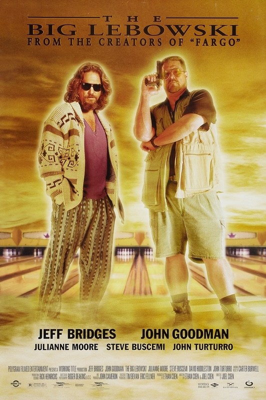 

Постер к фильму "Большой Лебовски" (The Big Lebowski) 50x70 см