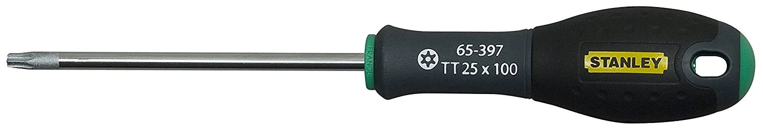 

Отвертка TORX TT25х100мм, "FatMax Tamperproof Torx", 0-65-397, Stanley