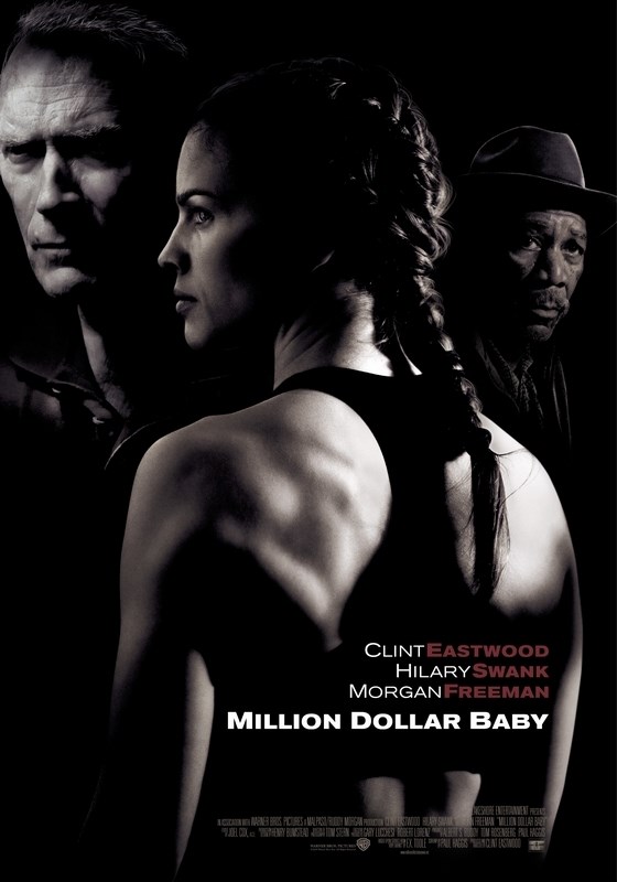 

Постер к фильму "Малышка на миллион" (Million Dollar Baby) 50x70 см