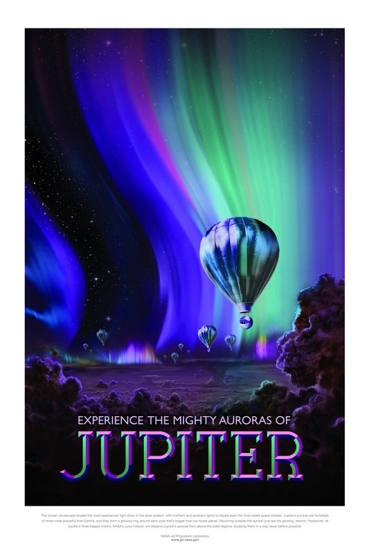 

Постер НАСА Космические путешествия Юпитер (NASA Space Travel Posters, Jupiter) 50x70 см