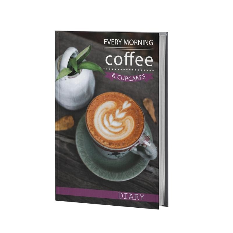 

Ежедневник недатированный Attache Coffee А5 128 л обложка 7Бц, комбинированный, 24шт