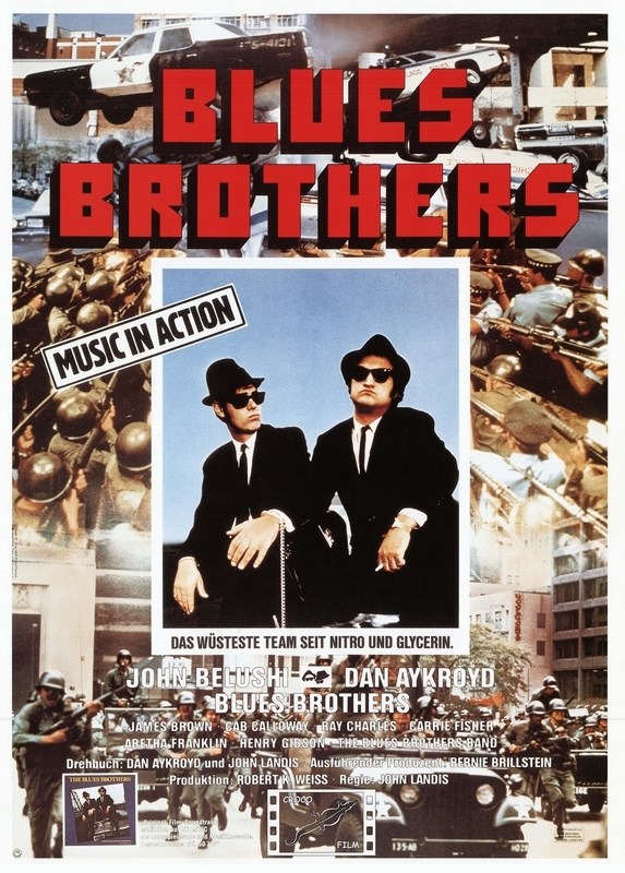 

Постер к фильму "Братья Блюз" (The Blues Brothers) A1