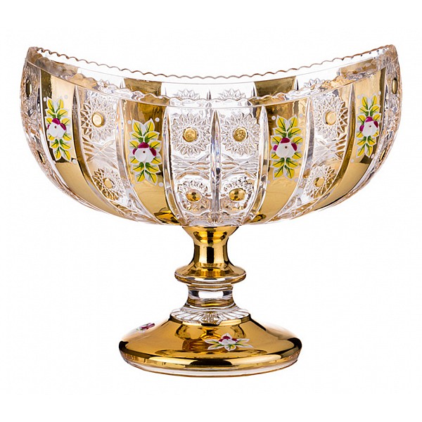 

Чаша декоративная (26х22 см) Gold Glass 195-133, (26х22 см) Gold Glass 195-133