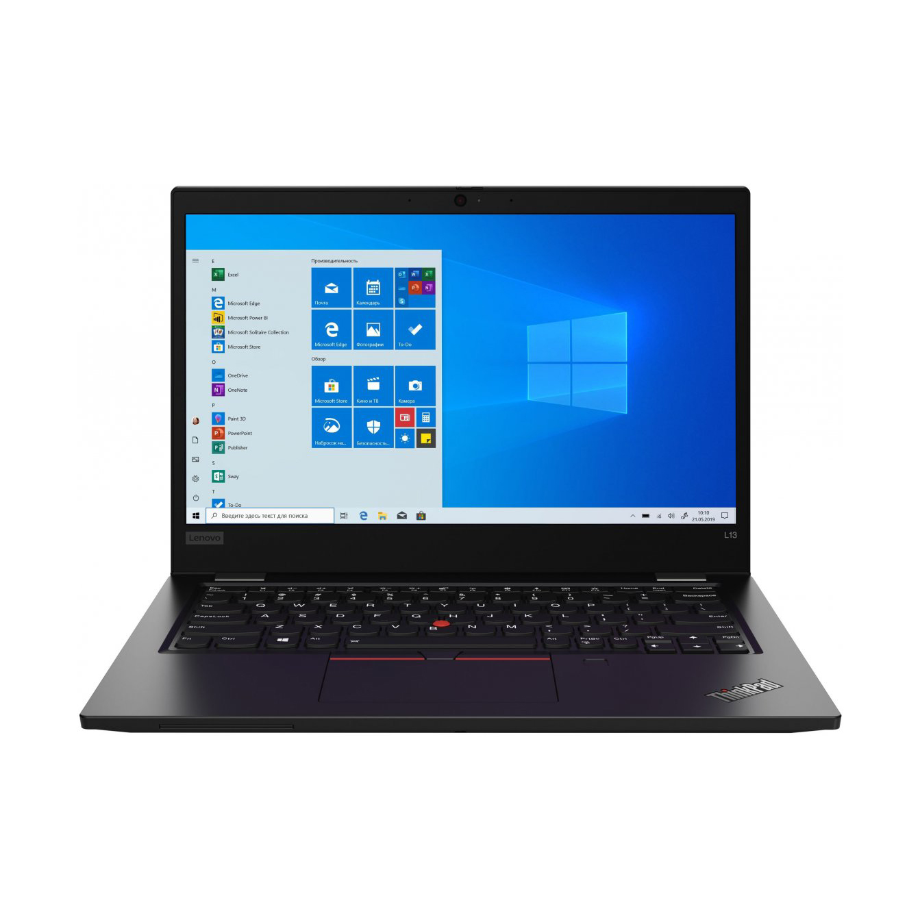 фото Ноутбук lenovo thinkpad l13 gen 2 black (20vh0018rt)