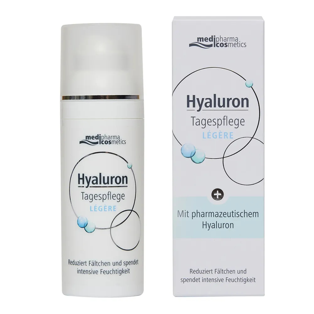 Крем для лица Medipharma Cosmetics Hyaluron дневной, легкий, 50 мл