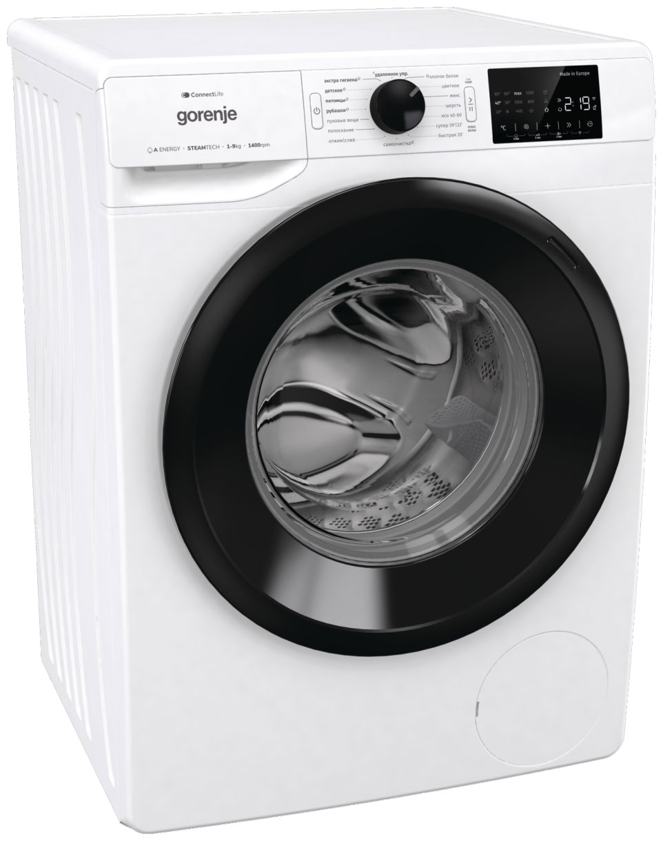 Стиральная машина Gorenje WPNEI94A1SWIFI/C белый