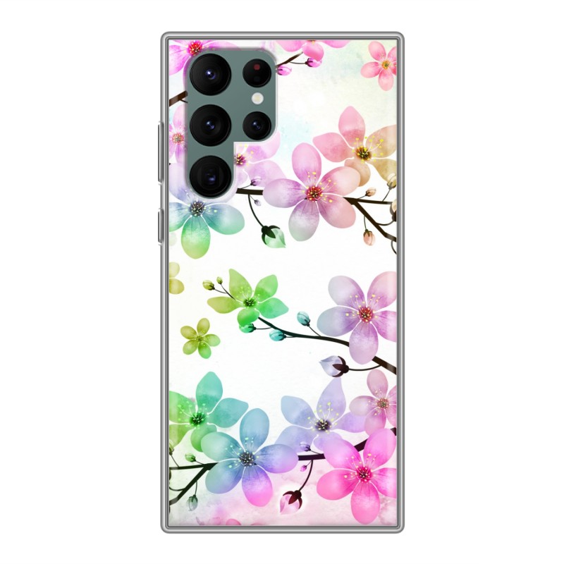 

Чехол для Samsung Galaxy S22 Ultra с рисунком и защитой камеры, 80860