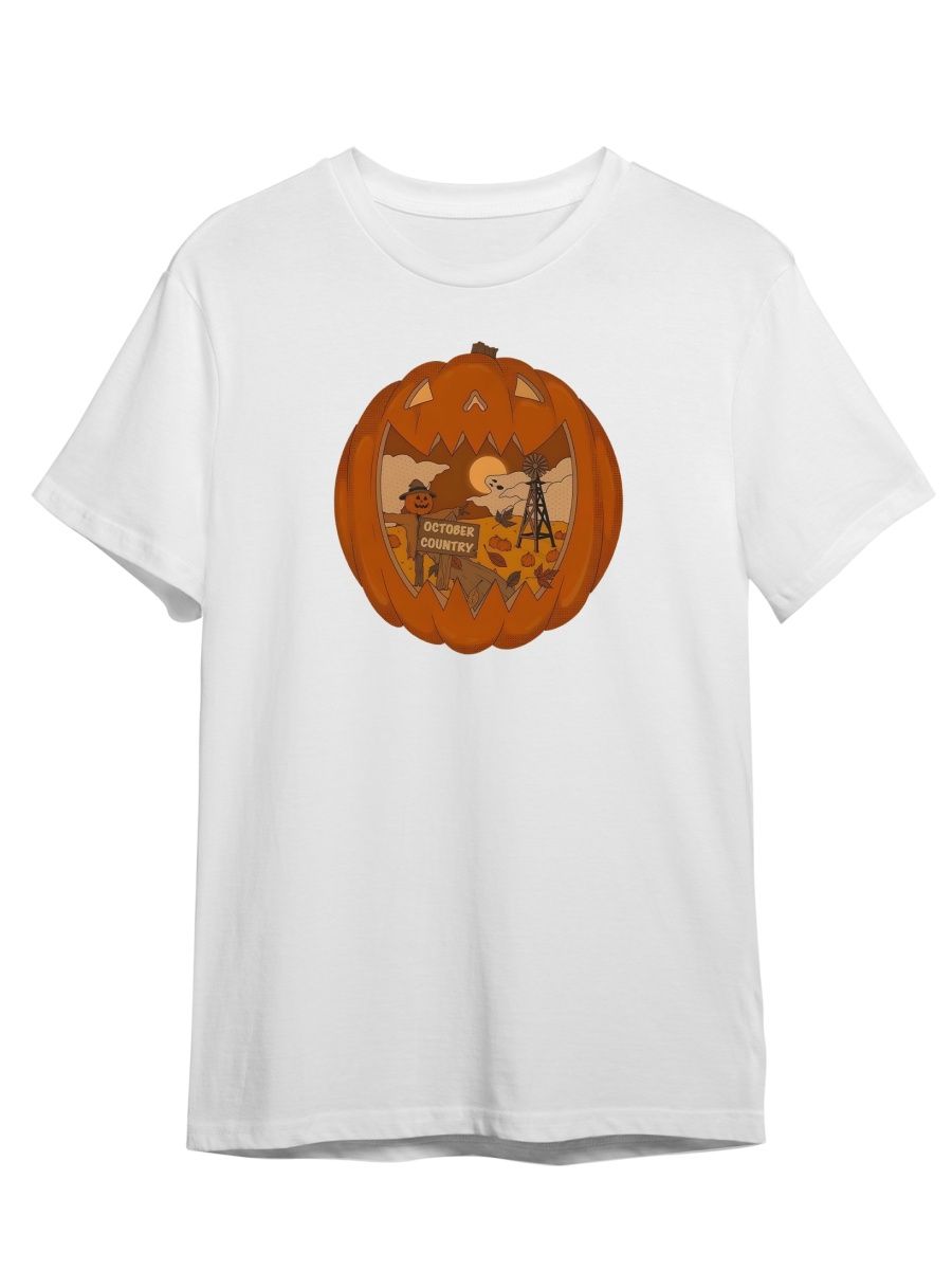 

Футболка унисекс СувенирShop Хеллоуин/Halloween/Тыква/Зомби 48 белая 4XL, Белый, "Хеллоуин/Halloween/Тыква/Зомби" 48