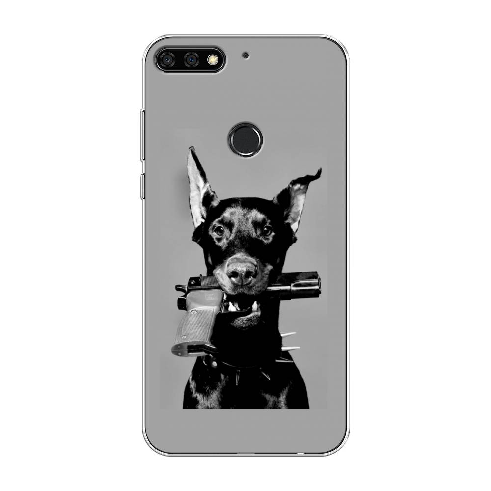 

Чехол Awog "Доберман" для Huawei Y7 Prime 2018