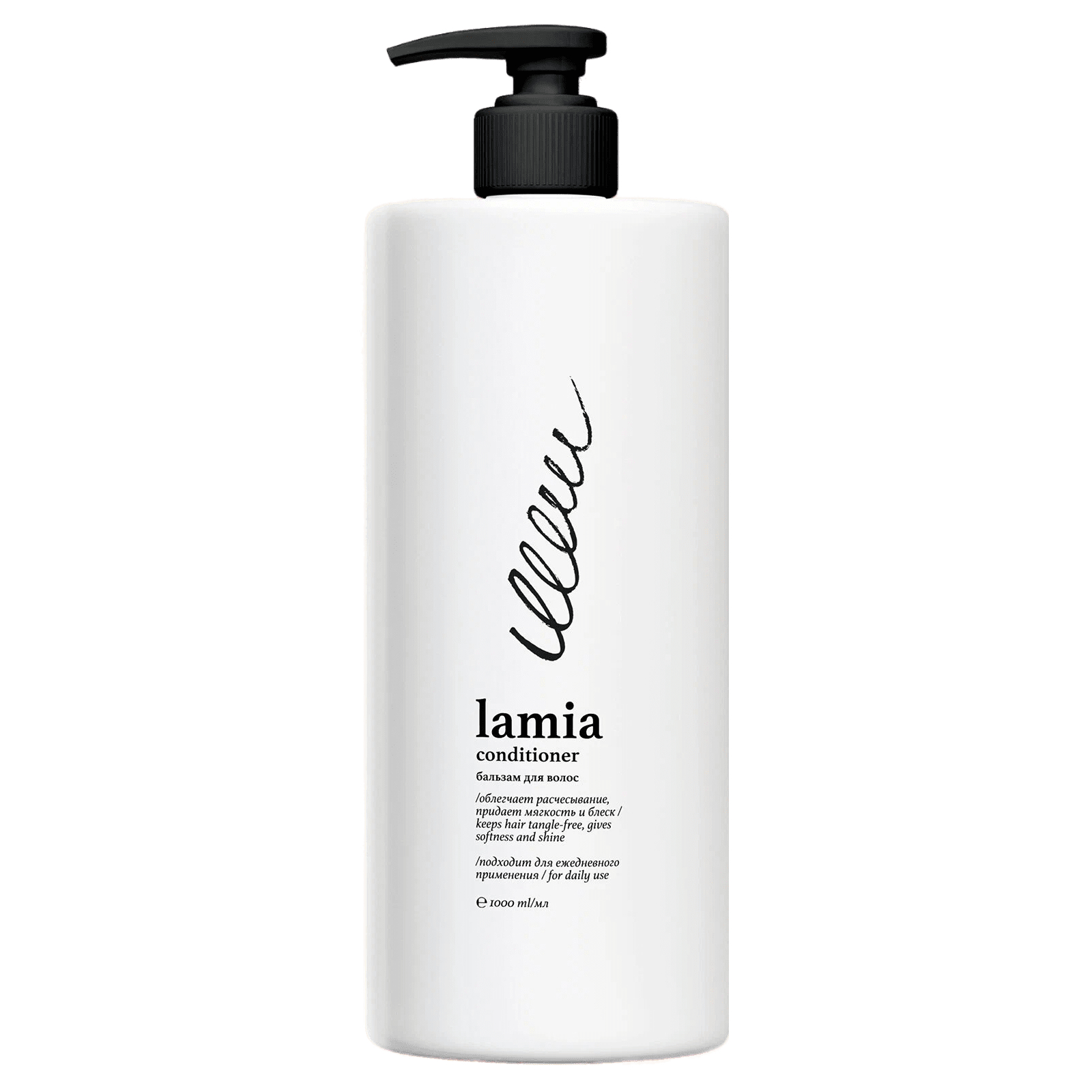 Бальзам для волос Grass Lamia с витамином Е, облегчает расчесывание, 1 л