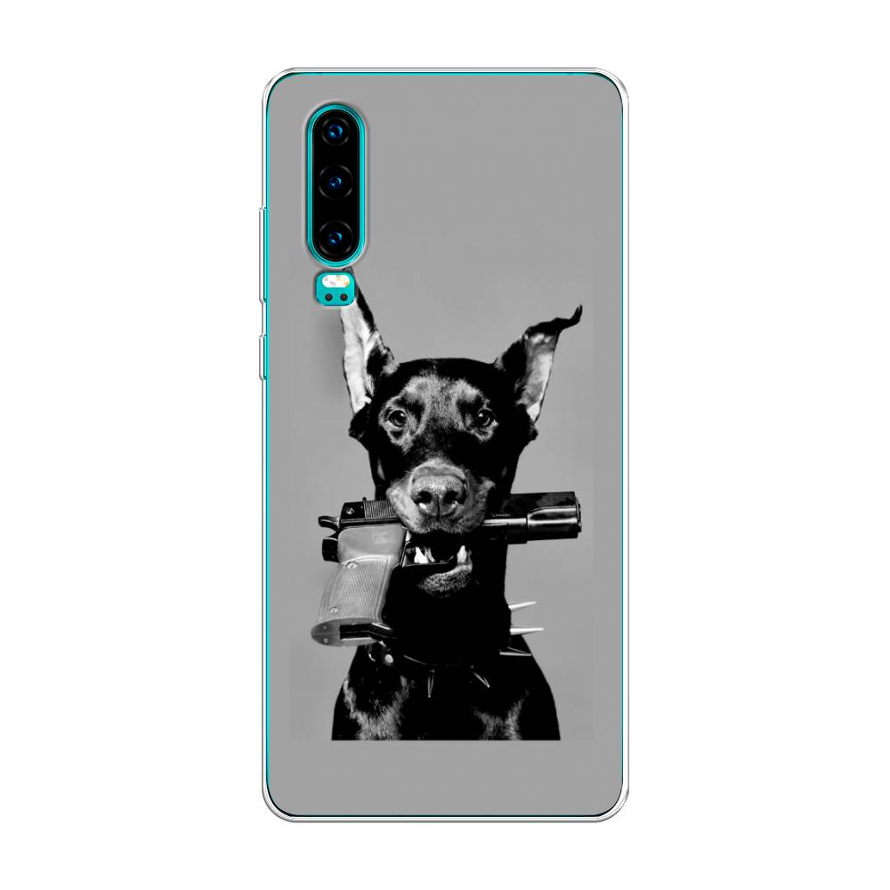 

Чехол Awog "Доберман" для Huawei P30