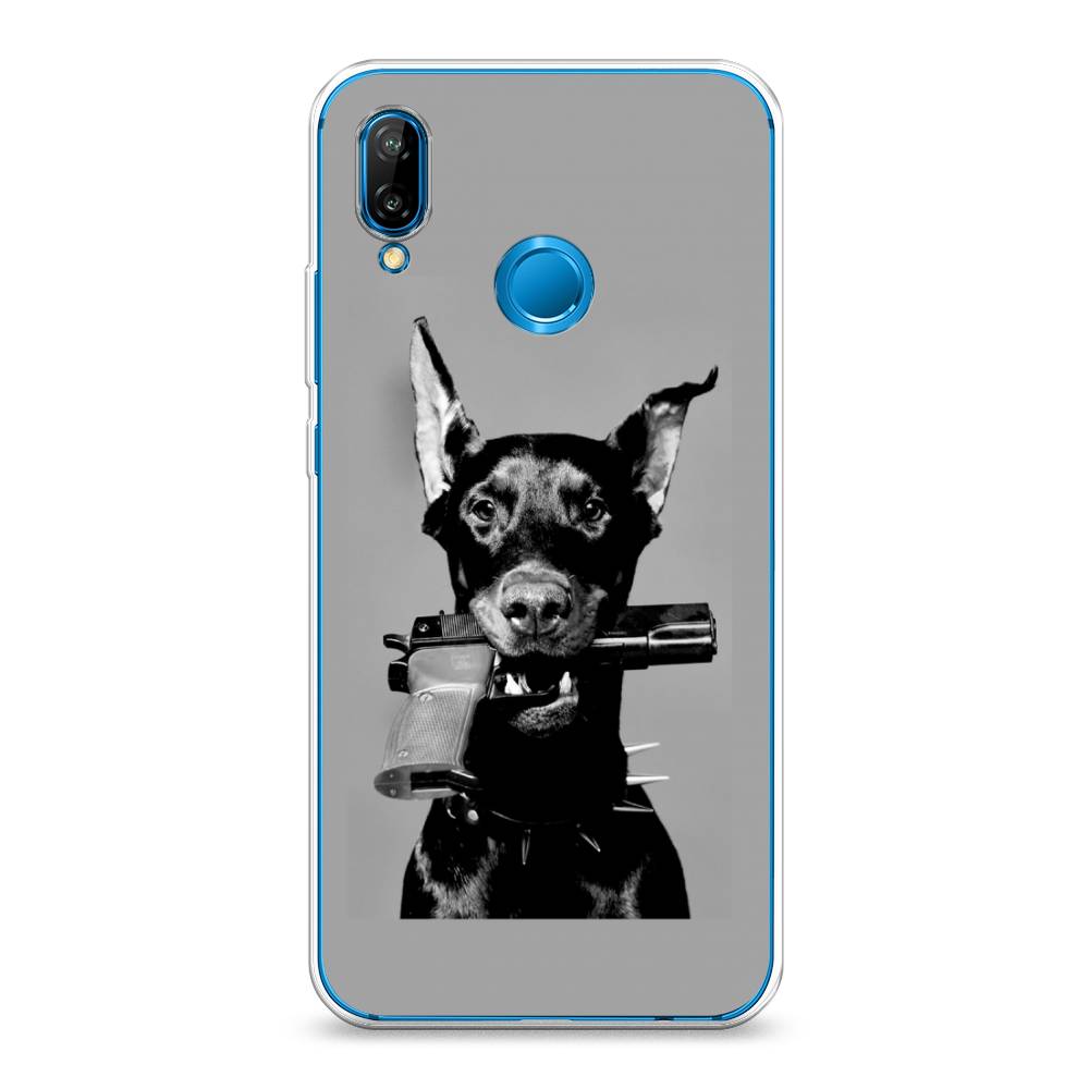 

Чехол Awog "Доберман" для Huawei P20 Lite