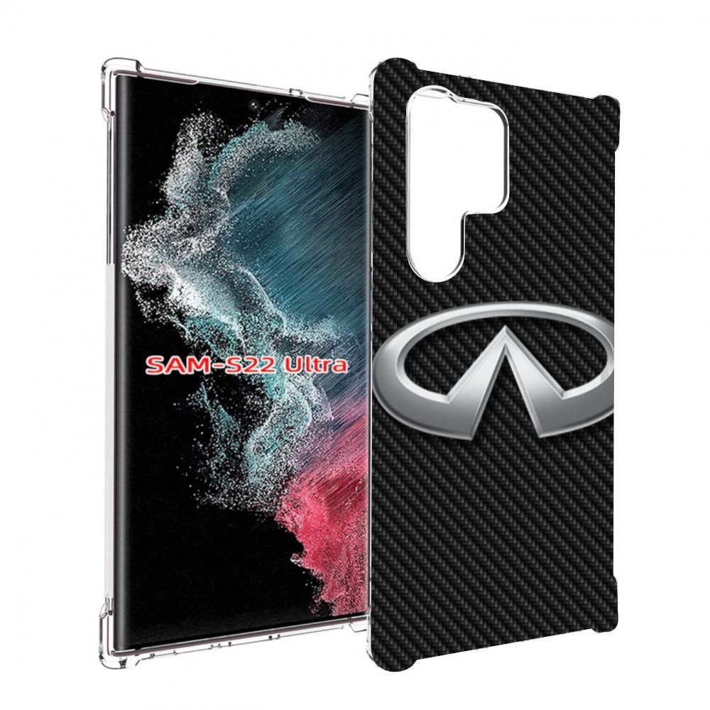 

Чехол MyPads infiniti-2 мужской для Samsung Galaxy S23 Ultra, Прозрачный, Tocco