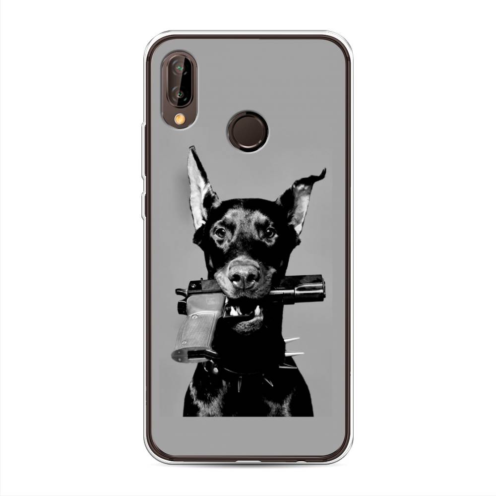 

Чехол Awog "Доберман" для Huawei Nova 3