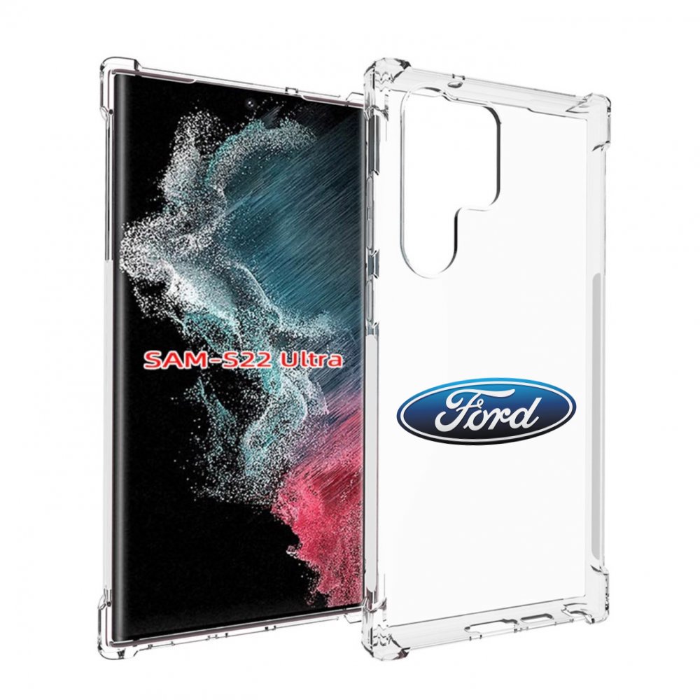 Чехол MyPads ford-3 мужской для Samsung Galaxy S23 Ultra