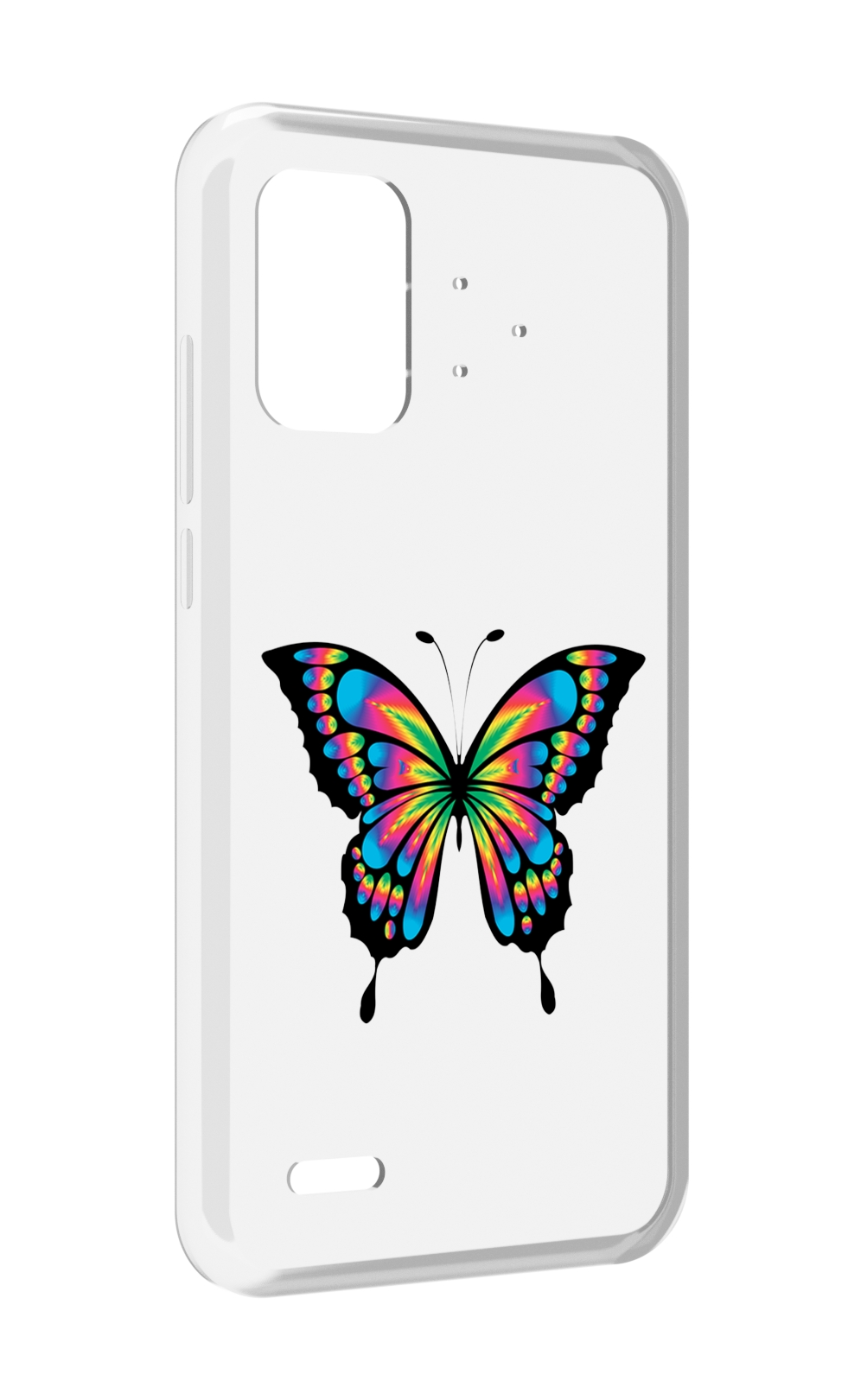 

Чехол MyPads мини-бабочка для UMIDIGI Bison Pro, Прозрачный, Tocco