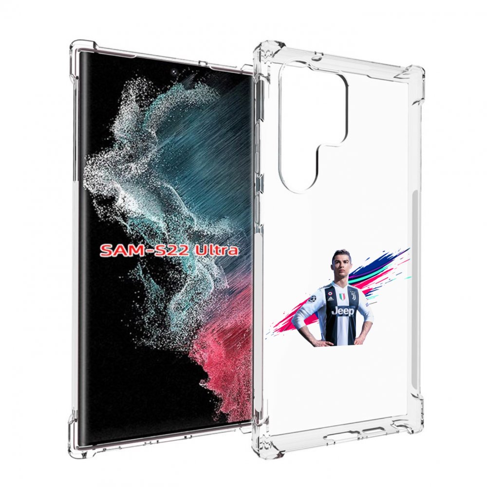 

Чехол MyPads fifa-Криштиану-Роналду мужской для Samsung Galaxy S23 Ultra, Прозрачный, Tocco