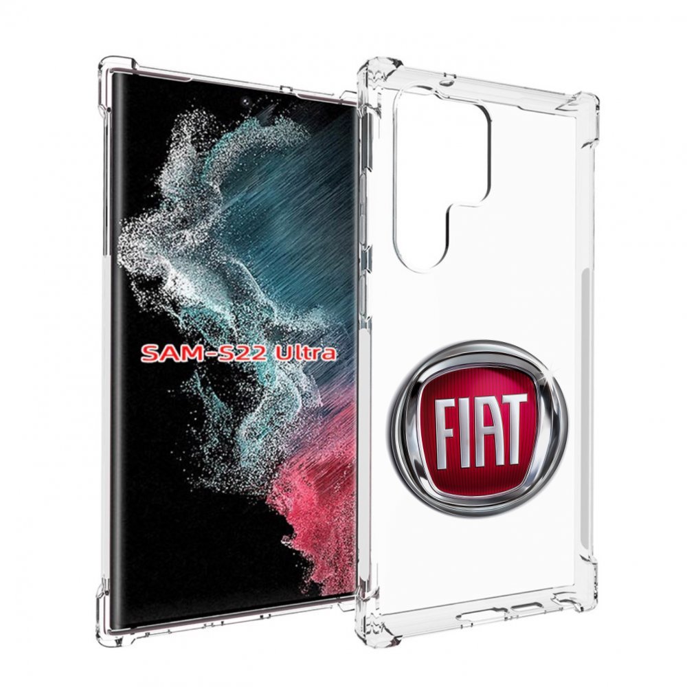 

Чехол MyPads fiat мужской для Samsung Galaxy S23 Ultra, Прозрачный, Tocco