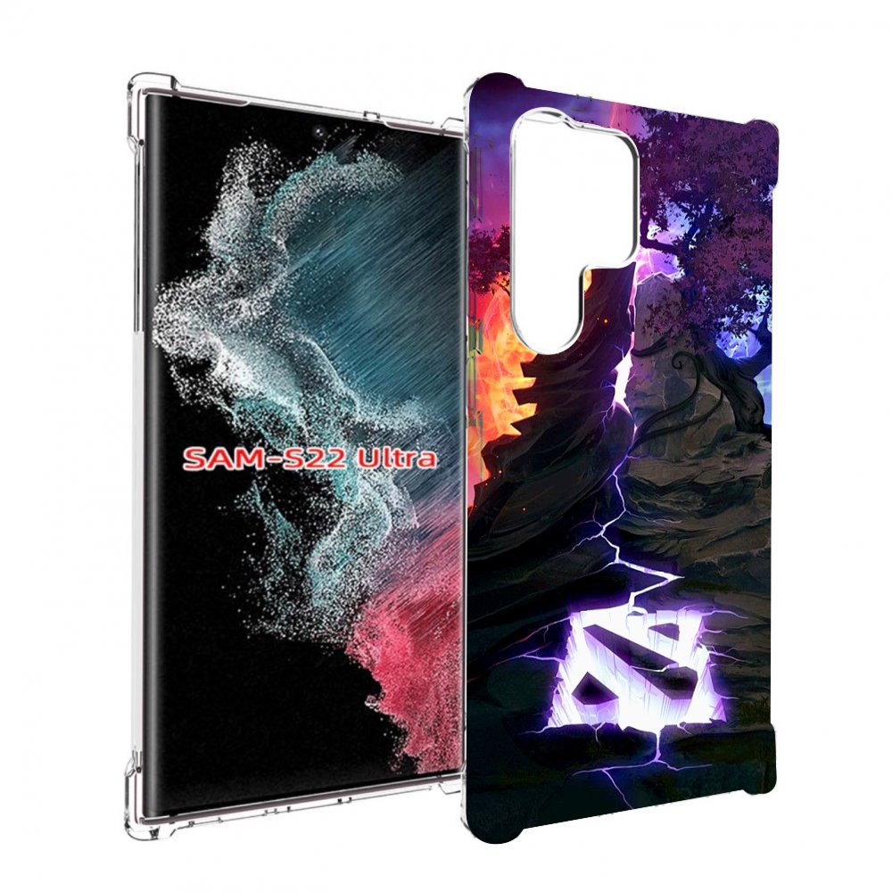 

Чехол MyPads dota 2 логотип для Samsung Galaxy S23 Ultra, Прозрачный, Tocco