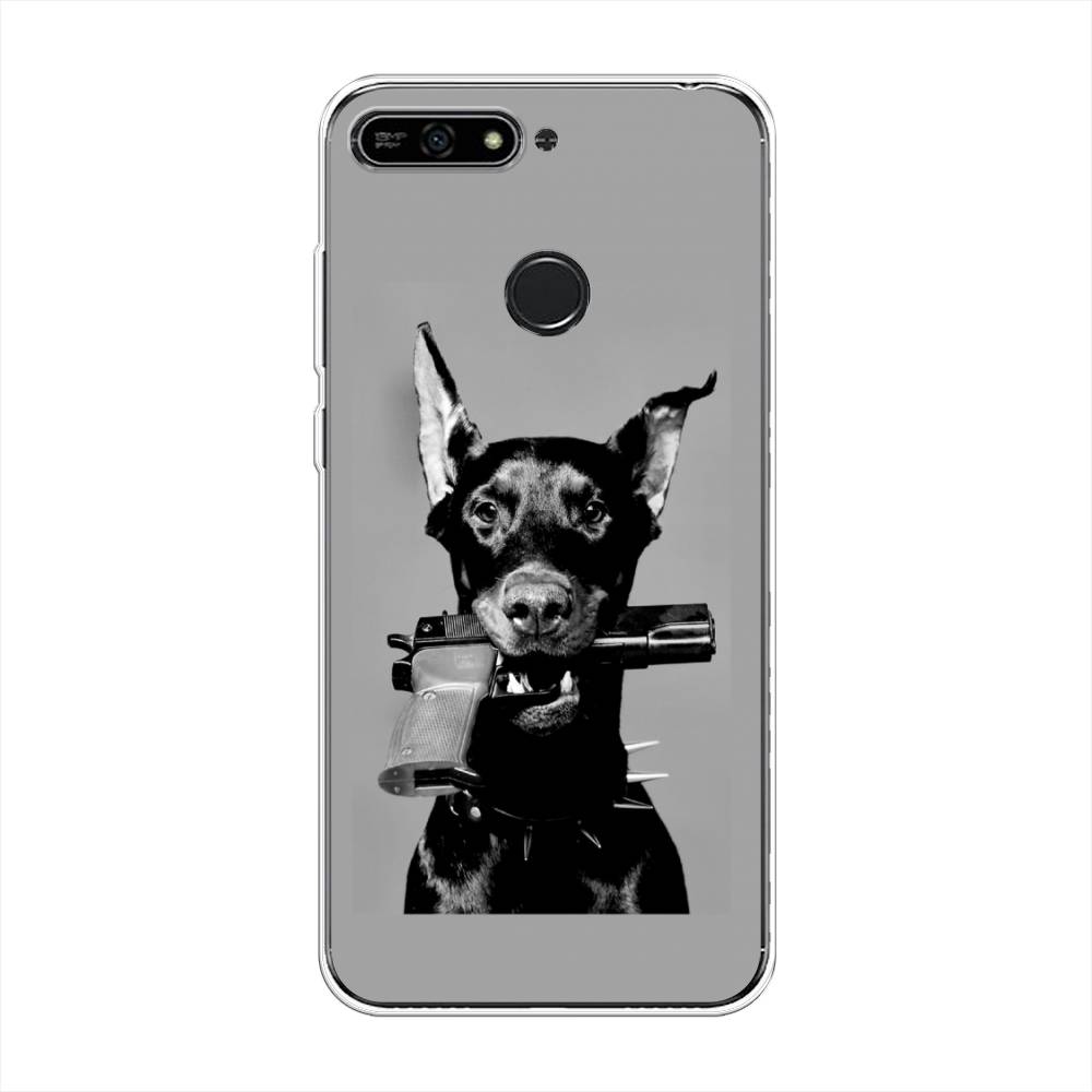 

Чехол Awog "Доберман" для Honor 7A Pro