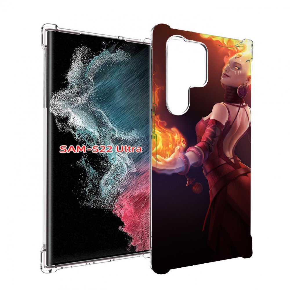 

Чехол MyPads dota 2 Lina для Samsung Galaxy S23 Ultra, Прозрачный, Tocco