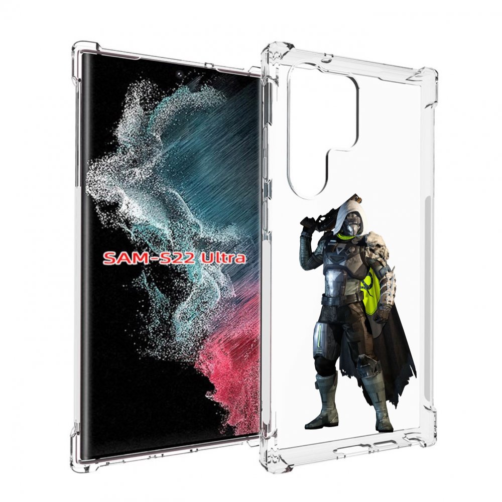 

Чехол MyPads destiny-2-hunter для Samsung Galaxy S23 Ultra, Прозрачный, Tocco