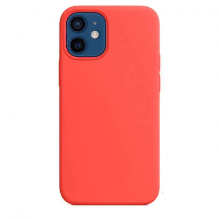 фото Чехол для apple iphone 12 mini silicone case красный new login