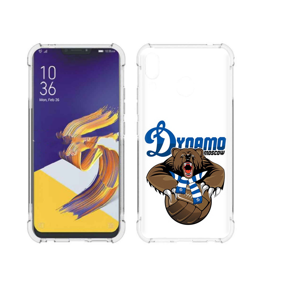 Чехол MyPads Tocco для Asus ZenFone 5 ФК Динамо медведь