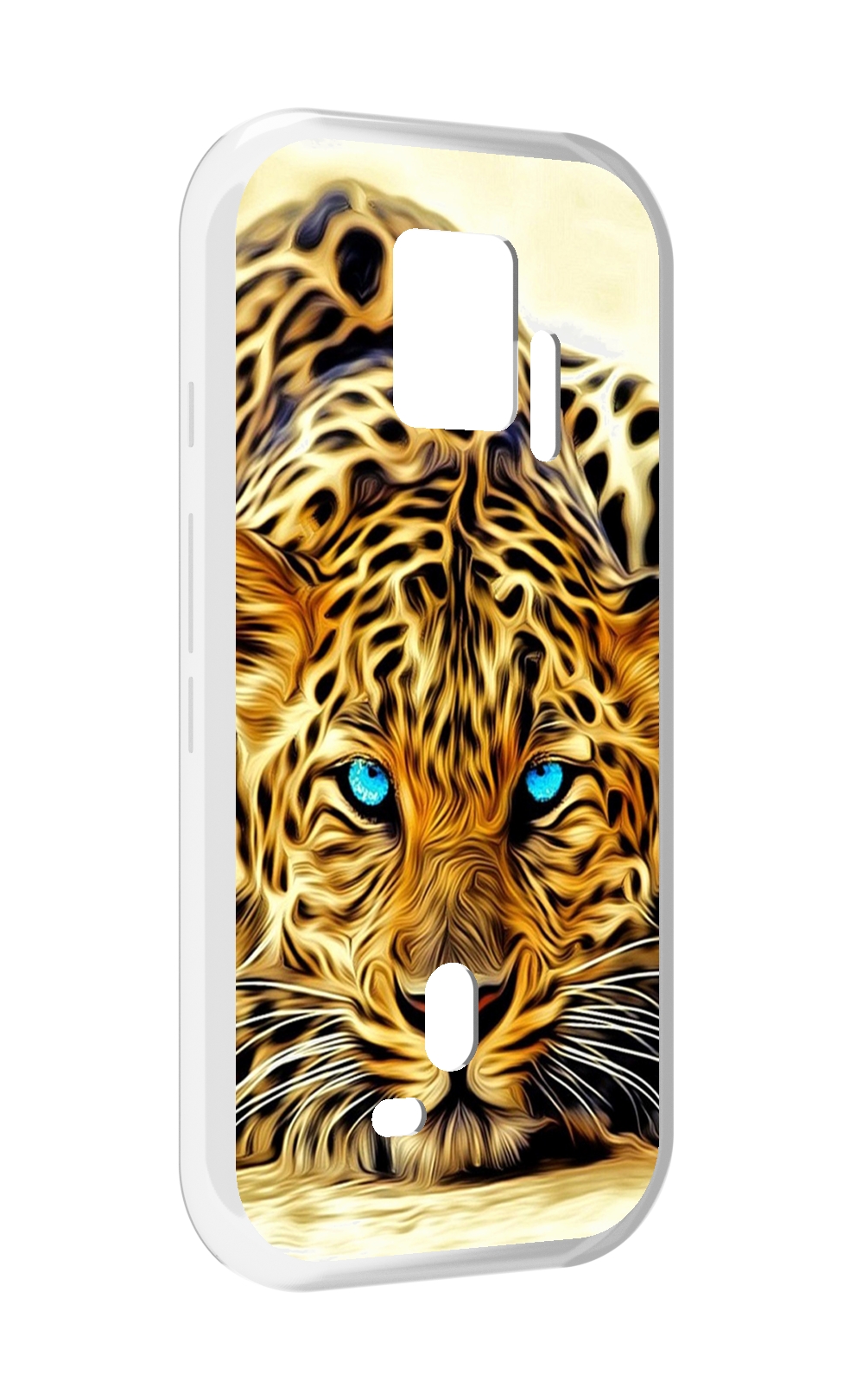 

Чехол MyPads Голубоглазый-гепард для ZTE Nubia Red Magic 7S Pro, Прозрачный, Tocco