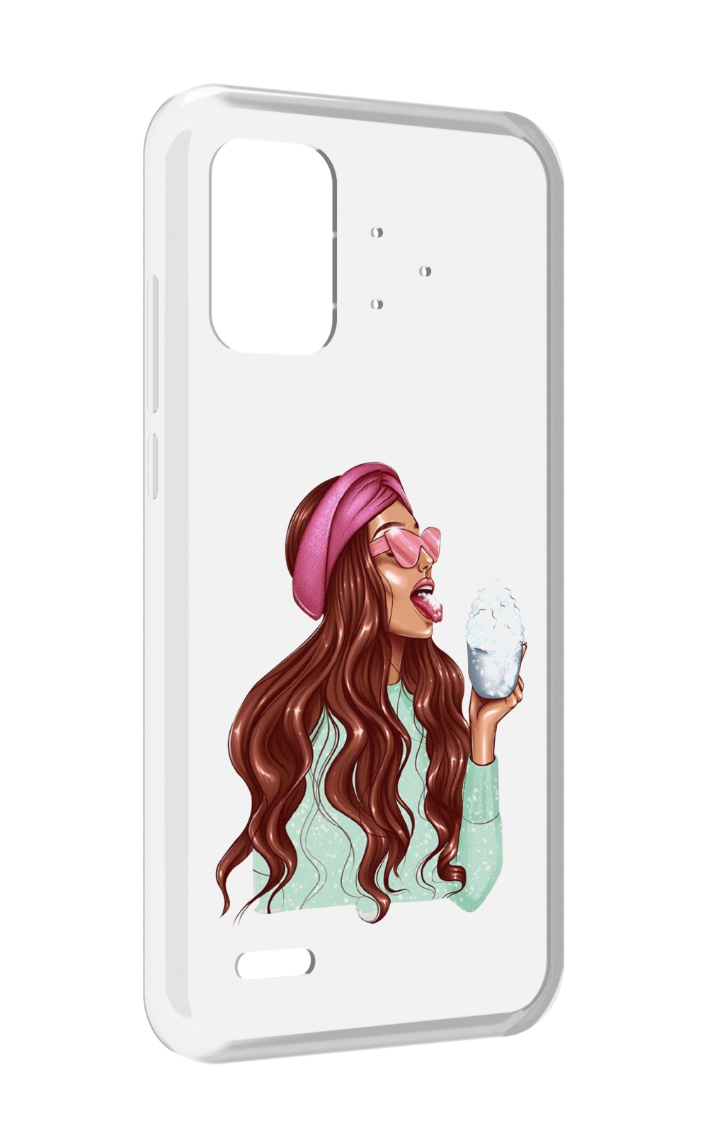 

Чехол MyPads любительница-снега женский для UMIDIGI Bison Pro, Прозрачный, Tocco