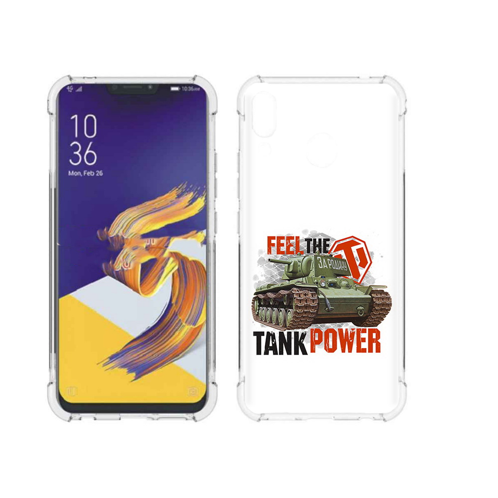 

Чехол MyPads Tocco для Asus ZenFone 5 Танк, Прозрачный, Tocco