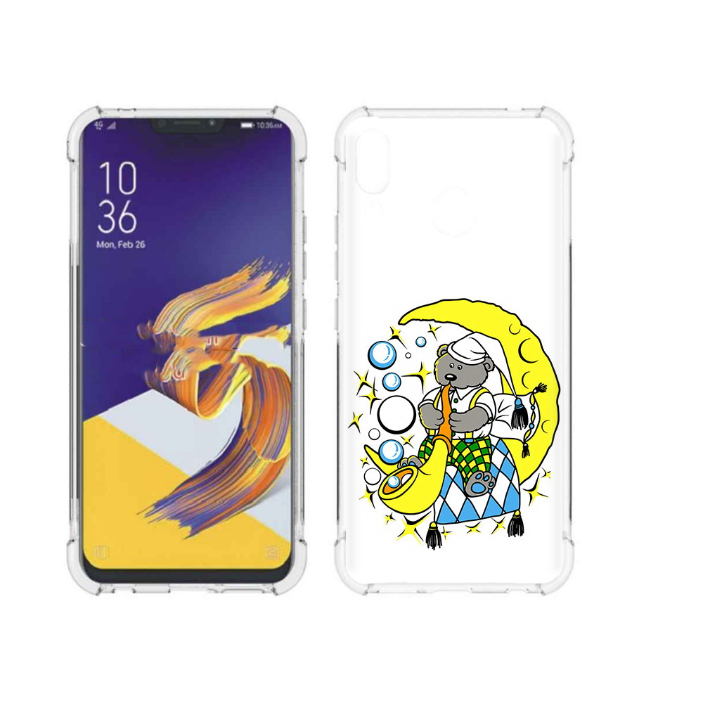 

Чехол MyPads Tocco для Asus ZenFone 5 Сырная луна, Прозрачный, Tocco