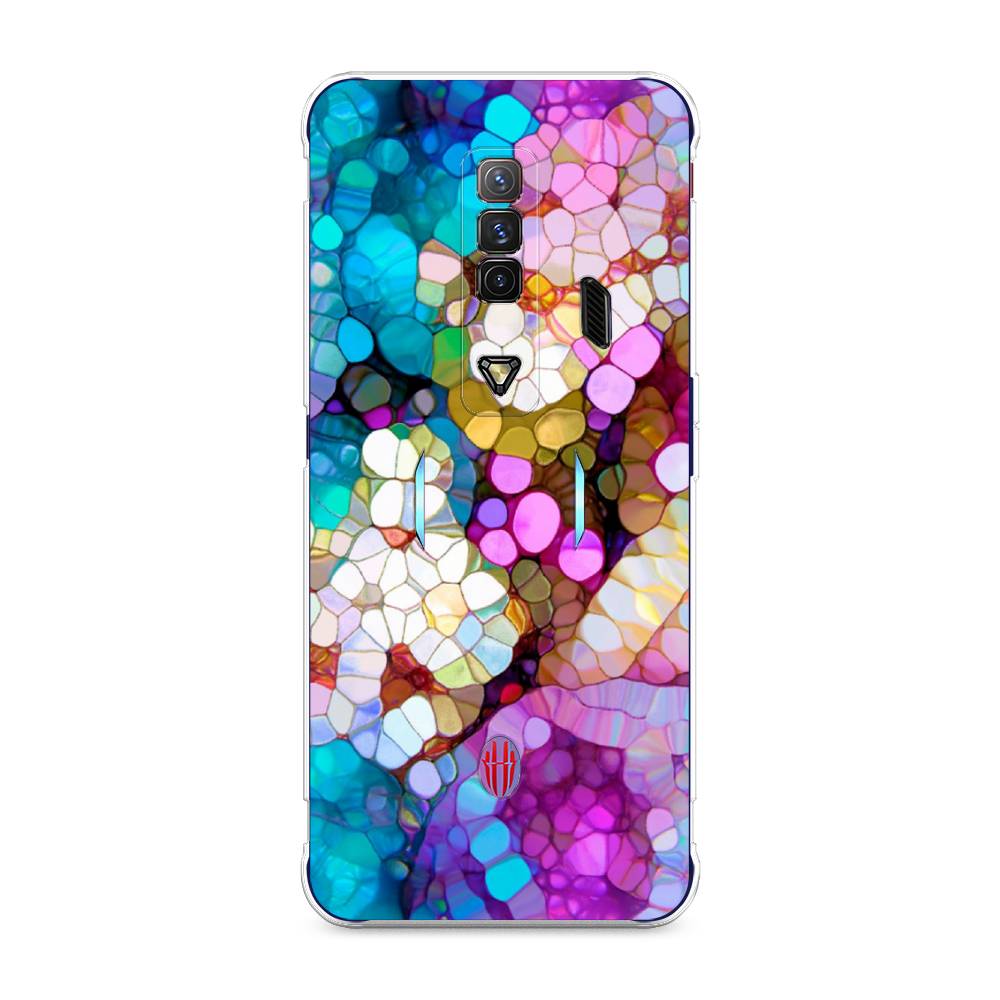 

Чехол Awog на ZTE Nubia Red Magic 7 / ЗТЕ Нубиа Ред Мэджик 7 "Калейдоскоп", 135950-3