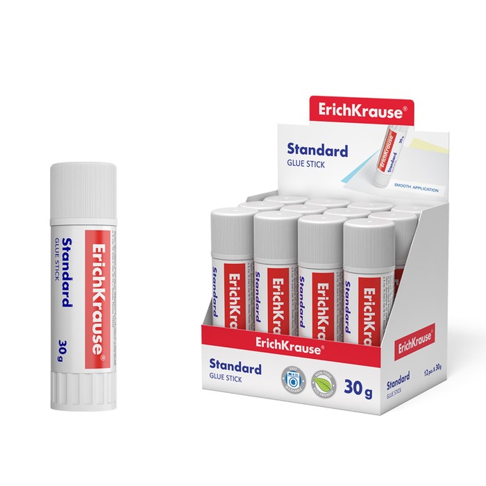 

Клей-карандаш ErichKrause Standard, 30 г