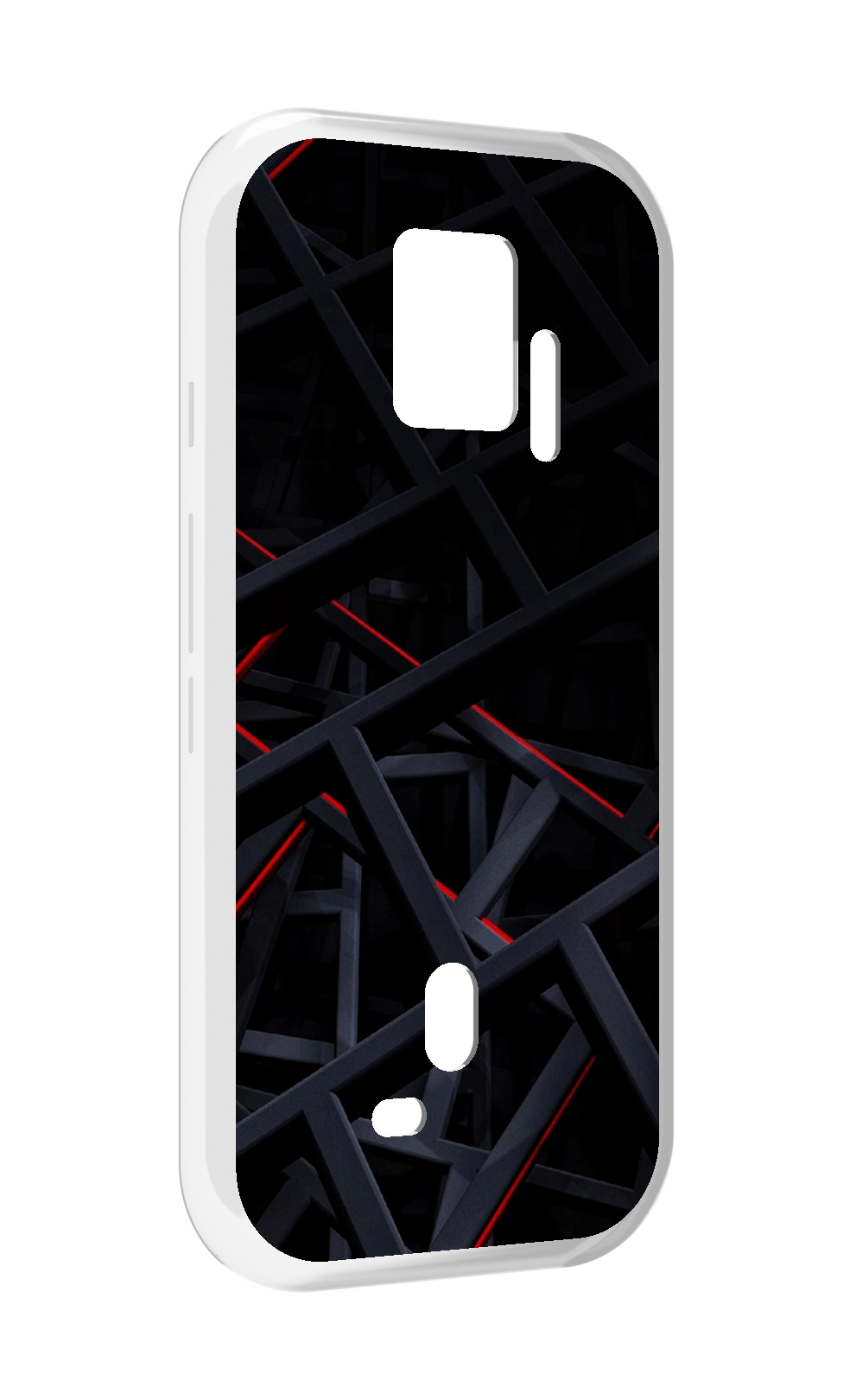 

Чехол MyPads Геометрия для ZTE Nubia Red Magic 7S Pro, Прозрачный, Tocco