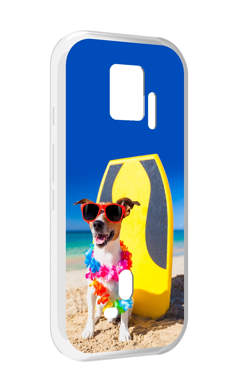 

Чехол MyPads Гавайская-собака для ZTE Nubia Red Magic 7S Pro, Прозрачный, Tocco