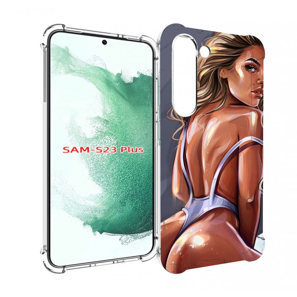 

Чехол MyPads craigos-art для Samsung Galaxy S23 Plus +, Прозрачный, Tocco