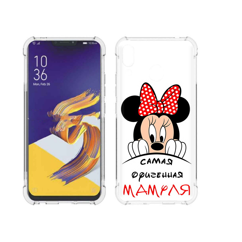 

Чехол MyPads Tocco для Asus ZenFone 5 Самая лучшая мамуля Мини Маус, Прозрачный, Tocco