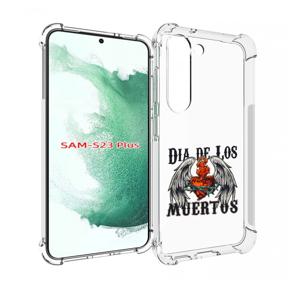 

Чехол MyPads burning-heart для Samsung Galaxy S23 Plus +, Прозрачный, Tocco
